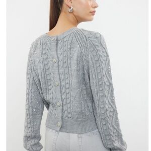 NWT Another Love Reversible Sweater